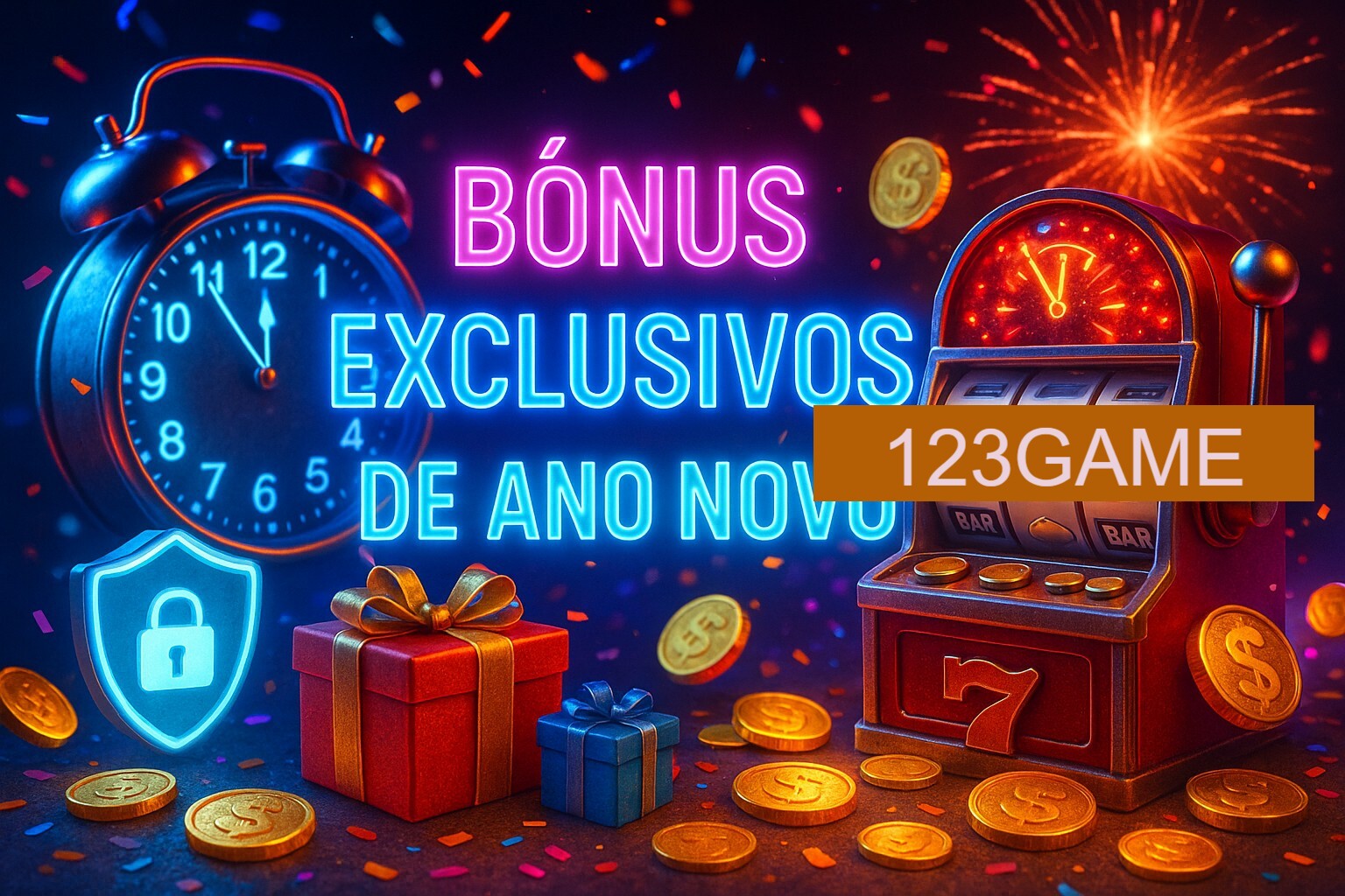 Promoções de Ano Novo no 123GAME